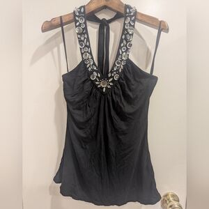 White House & Black Market  Embellished Camisole